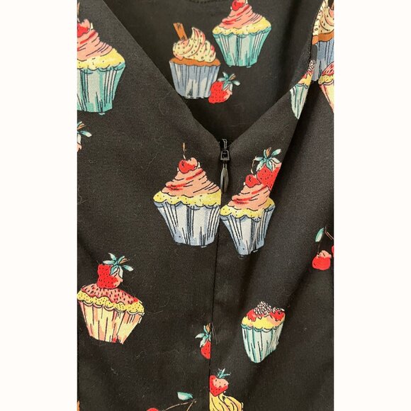 ATTIC SALT - Cupcake and Cherry Midi Dress - with pockets!! - Picture 7 of 11